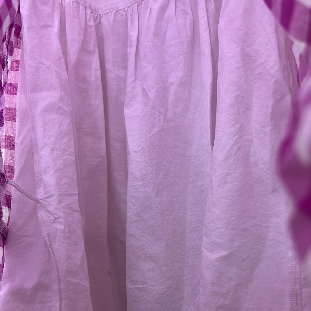Janie and Jack Purple White Tiered Casual Sundress - Picture 8 of 10
